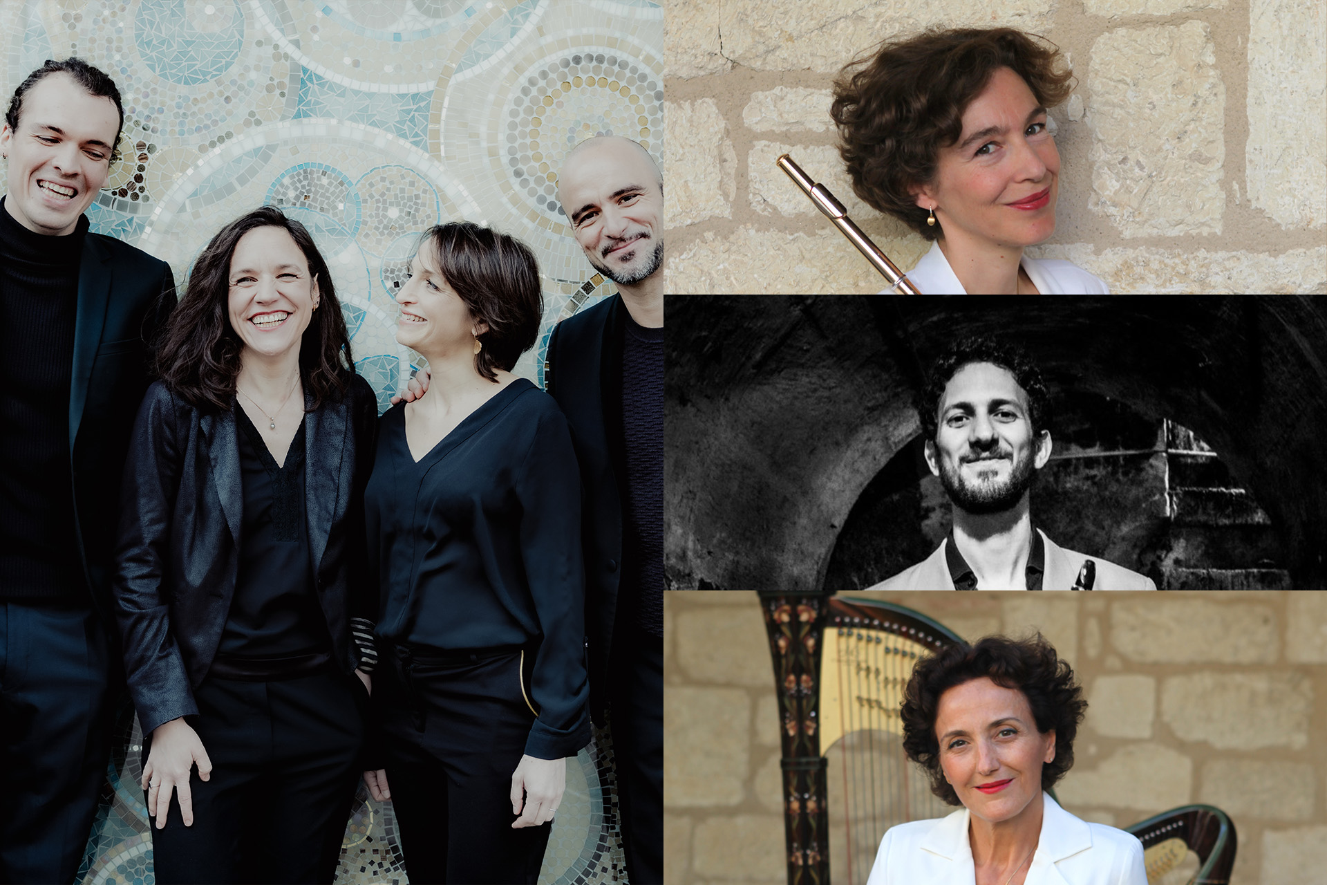 Quatuor Voce, Isabelle Moretti, Juliette Hurel & Rémi Delangle